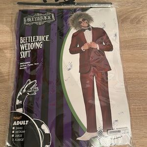 Beetle juice wedding suit costume